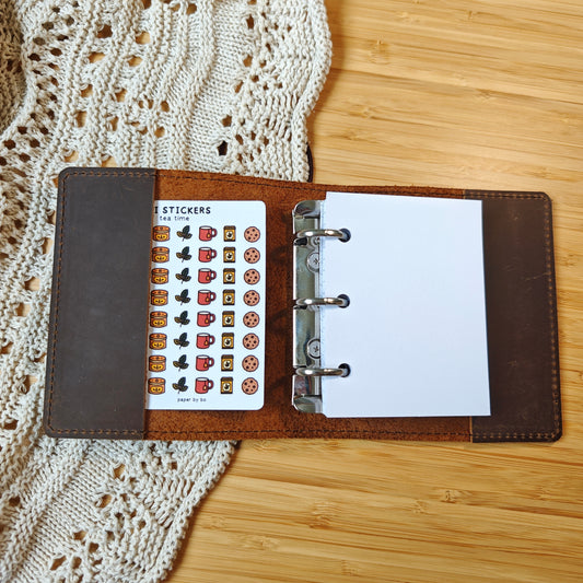 Mini blank paper notes