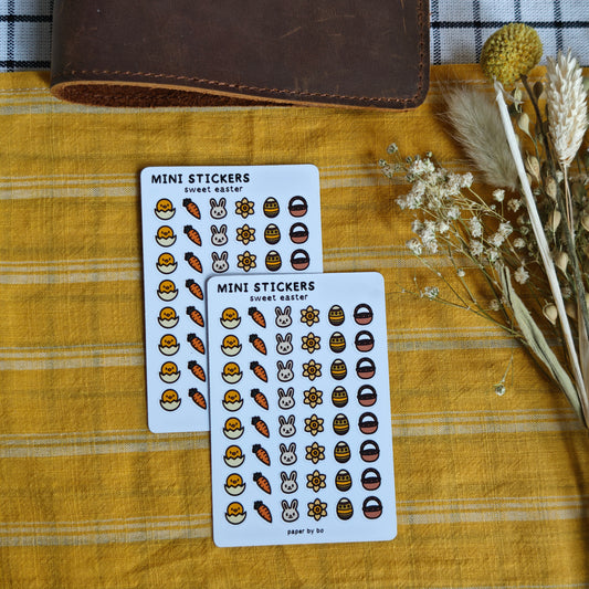 Sweet easter mini stickers